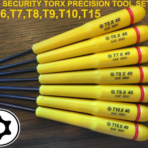 NEW ARMWAY 7pc Screwdriver Security Torx 5413A - Picture 11 of 14